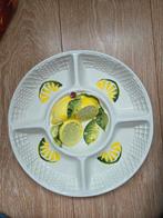 Schaal met vakjes, Ophalen of Verzenden, Glas, Overige stijlen, Schaal of Schalen