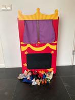 Poppenkast met poppenkast poppen, Ophalen of Verzenden, Zo goed als nieuw, Overige typen