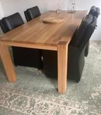 Eiken tafel 100x220cm, Huis en Inrichting, Tafels | Salontafels, 50 tot 100 cm, Nieuw, Rechthoekig, Ophalen of Verzenden