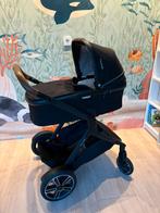 Nuna Demi Grow kinderwagen/reiswieg kleur Caviar, Zo goed als nieuw, Combiwagen, Verstelbare duwstang, Ophalen