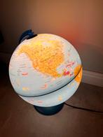Wereldbol lamp voor kinderen, Ophalen of Verzenden, Verlicht, Gebruikt