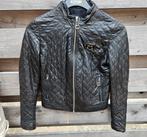 Leren jack, Kleding | Dames, Ophalen of Verzenden, Gedragen, Maat 36 (S), Zwart
