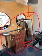 Kaptafel spiegels, Ophalen, Rechthoekig, Minder dan 100 cm