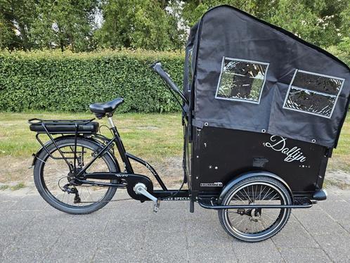 Elektrische bakfiets, Fietsen en Brommers, Fietsen | Bakfietsen, Zo goed als nieuw, Overige merken, 4 kinderen of meer, Elektrisch