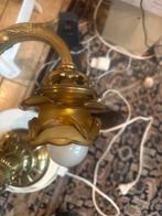 Antieke Art Nouveau rozetten met Bloemmotief 2 stuks, Ophalen of Verzenden