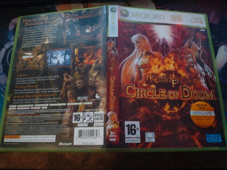 Kingdom Under Fire: Circle of Doom - Xbox 360, Spelcomputers en Games, Games | Xbox 360, Gebruikt, Role Playing Game (Rpg), 1 speler