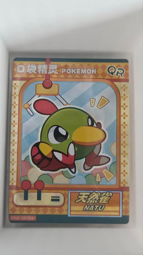 Chinese Eif kaart: Natu, Hobby en Vrije tijd, Verzamelkaartspellen | Pokémon, Zo goed als nieuw, Losse kaart, Ophalen of Verzenden