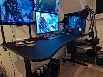 Arozzi Arena Moto Elektrisch High End Gaming Bureau Zwart beschikbaar voor biedingen