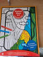 Glas-in-lood kleurboek, Hobby en Vrije tijd, Knutselen, Ophalen of Verzenden, Nieuw, Materiaal