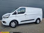 Ford Transit Custom 2.0 TDCI L1H1115PK Airco Navi Trekh, Euro 6, 4 cilinders, Wit, Origineel Nederlands