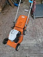 Grasmaaier - Benzine, Tuin en Terras, Grasmaaiers, Cirkelmaaier, Gebruikt, Onbekend, Ophalen of Verzenden