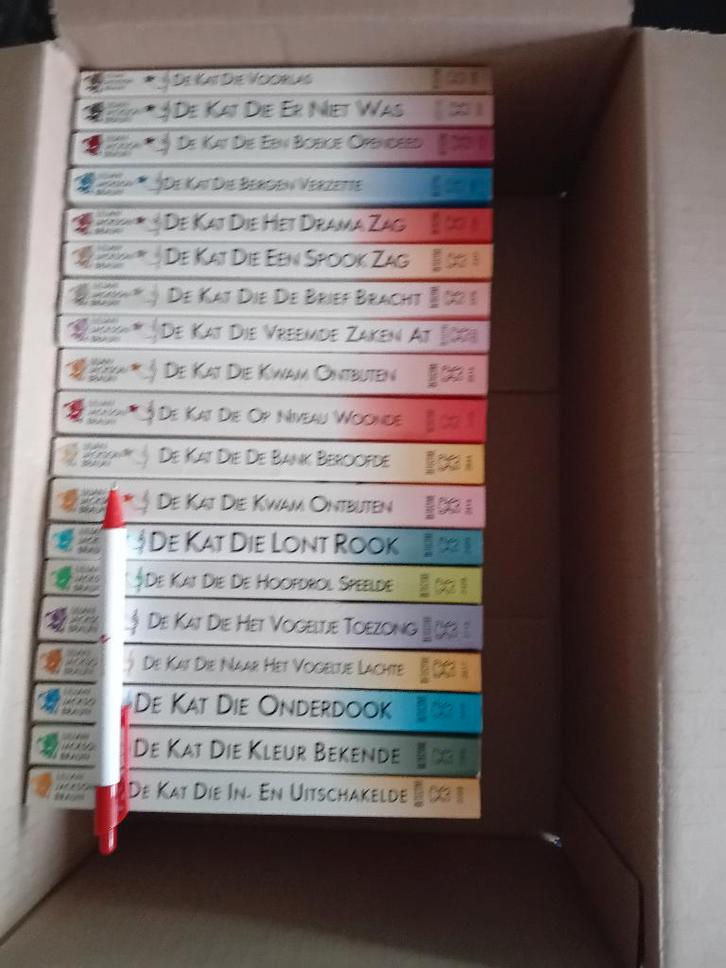 De kat die... van Lilian Jackson, Boeken, Detectives, Gelezen, Ophalen of Verzenden