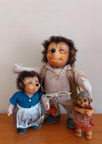 Steiff Mecki, Micki & Mucki egeltjes Vintage, Verzamelen, Poppen, Ophalen of Verzenden, Gebruikt, Kleertjes