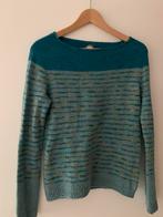 Handgebreide trui - Maat 38, Ophalen of Verzenden, Zo goed als nieuw, Maat 38/40 (M), Blauw