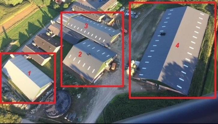 Staalconstructies met prefab wanden, Doe-het-zelf en Verbouw, Overige Doe-het-zelf en Verbouw, Zo goed als nieuw, Ophalen