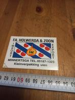 Fa holwerda&zoon imp exp uien transport, Ophalen of Verzenden, Zo goed als nieuw