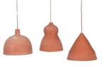 Terracotta hanglampen, Ophalen, Zo goed als nieuw, Minder dan 50 cm