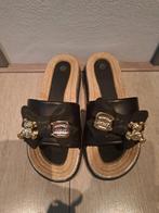 Dames slippers, Ophalen, Zo goed als nieuw, Instappers, Zwart