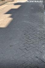 SPOED ROOIKORTING 600m2 heiderood betonkl. keiformaat oprit, Tuin en Terras, Tegels en Klinkers, Bij dit gebruikte product niet meer te achterhalen.