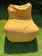 Zitzak Lebel geel, Huis en Inrichting, Zitzakken, Ophalen, Zo goed als nieuw, Geel