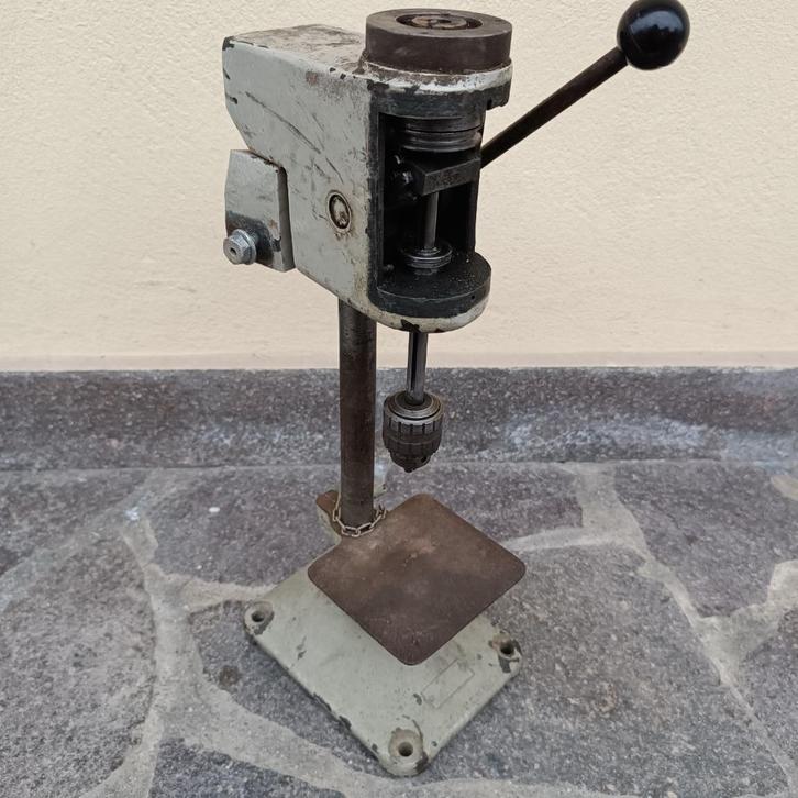 horlogemakers Rare German Fritz Riemer Precision Drill Press, Antiek en Kunst, Antiek | Gereedschap en Instrumenten, Verzenden