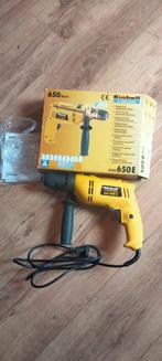 einhell  boormachine, Doe-het-zelf en Verbouw, Gereedschap | Boormachines, Ophalen of Verzenden, Zo goed als nieuw, 600 watt of meer