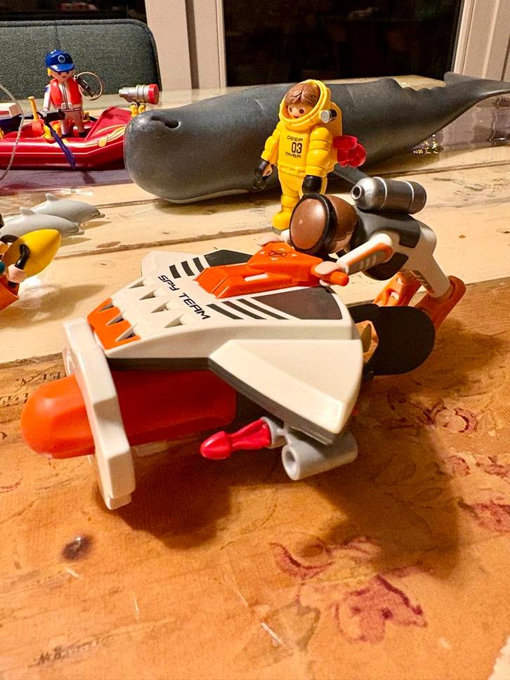 Playmobil Onderwater sets: Potvis, Torpedo Jet&Haaienduikers, Kinderen en Baby's, Speelgoed | Playmobil, Gebruikt, Los playmobil