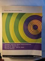 Thomas' Calculus Early Transcendentals - 12e Editie, Boeken, Gelezen, George B. Thomas Jr., Beta, HBO