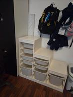 Ikea Trofast - opbergsysteem met bakjes - Top conditie!, Huis en Inrichting, Kasten | Kledingkasten, Gebruikt, Minder dan 100 cm
