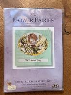 Flower fairies borduurpakket kaart goudenregen, Ophalen of Verzenden, Nieuw, Borduurpakket