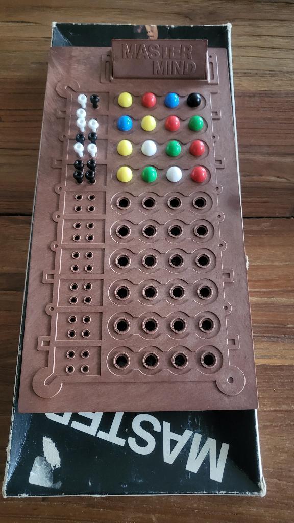 Bordspel Mastermind, Hobby en Vrije tijd, Gezelschapsspellen | Bordspellen, Gebruikt, Een of twee spelers, Ophalen of Verzenden