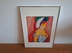 Ingelijst affiche Kees van Dongen, Ophalen of Verzenden