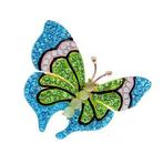 Nieuwe Blauw met Groene Vlinder Broche., Sieraden, Tassen en Uiterlijk, Broches, Nieuw, Groen, Overige materialen, Ophalen of Verzenden