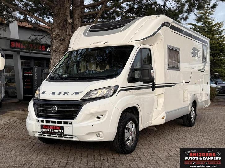 Laika Ecovip 309 Enkele Bedden Hefbed, Caravans en Kamperen, Campers, Bedrijf, tot en met 5, Half-integraal, Laika, Diesel, Handgeschakeld