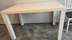 Witte tafel, Huis en Inrichting, Tafels | Eettafels, Ophalen, Kunststof, 100 tot 150 cm, 50 tot 100 cm