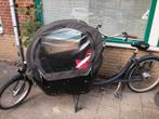 Bakfiets met regentent en kussen, Fietsen en Brommers, Fietsen | Bakfietsen, Ophalen, Gebruikt, 2 kinderen, Overige merken