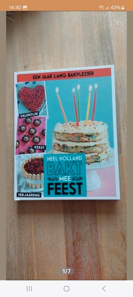 3 boeken😊heel holland bakt ook los tk + 1 gratis boek, Boeken, Kookboeken, Zo goed als nieuw, Taart, Gebak en Desserts, Ophalen of Verzenden