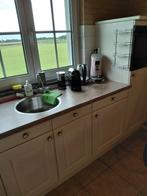 GRATIS af te halen /demonteren keuken, Huis en Inrichting, Keuken | Complete keukens, Ophalen, Gebruikt, Wit, Enkelwandige keuken
