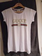 Gucci shirtje, 2x gedragen, maat s, Kleding | Dames, T-shirts, Ophalen of Verzenden, Zo goed als nieuw, Maat 36 (S)