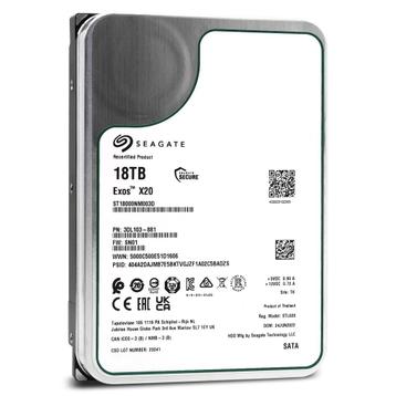 Seagate Exos 18 Tb X20 recertified beschikbaar voor biedingen