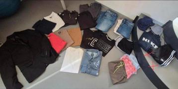 Pakket mannenkledij beschikbaar voor biedingen