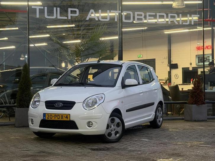 Kia Picanto 1.0 Seven 2011 Airco 87283km Nap Top staat, Auto's, Kia, Bedrijf, Te koop, Picanto, ABS, Airbags, Airconditioning