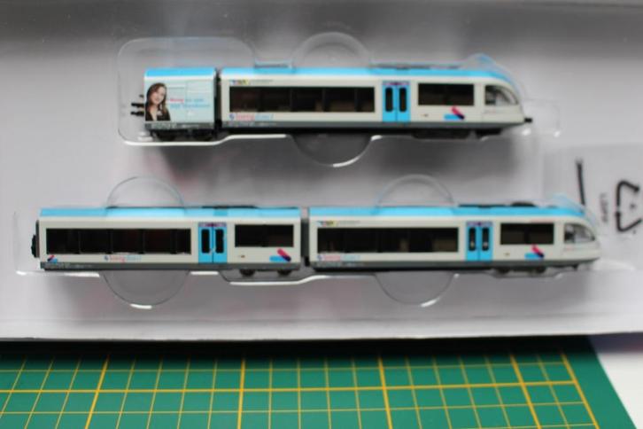 Piko Stadler GTW2/8 40231 zijnde DEFECT, Hobby en Vrije tijd, Modeltreinen | N-Spoor, Gebruikt, Treinset, Gelijkstroom, Piko, Analoog