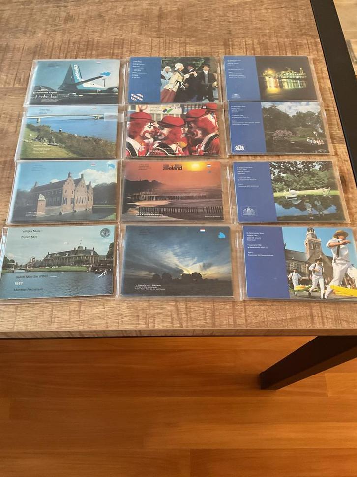 12 Jaarsets 1987-1998: Nederlandse Provincies, Postzegels en Munten, Munten | Nederland, Setje, Overige waardes, Koningin Beatrix