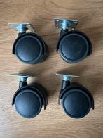 Vier wieltjes IKEA Alex meubelwieltjes, Ophalen of Verzenden, Nieuw