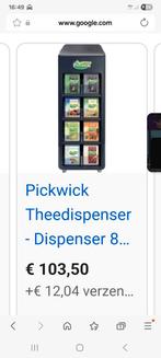 Pickwick dispenser HAGELNIEUW IN DOOS!! MET INHOUD!, Ophalen of Verzenden, Zo goed als nieuw