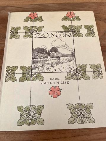 Jac. P. Thijsse :  4  albums Lente, Zomer, Herfst, Winter. beschikbaar voor biedingen