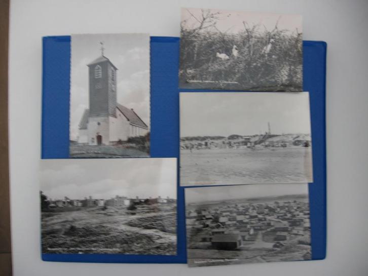 Vijf zw/w ansichtkaarten Callantsoog, Verzamelen, Ansichtkaarten | Nederland, Ongelopen, Noord-Holland, 1960 tot 1980, Ophalen of Verzenden