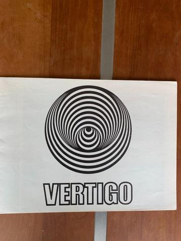Platenmaatschappij Vertigo reclame poster beschikbaar voor biedingen