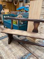 Landelijk Frans houten bank eettafelbank verandabank